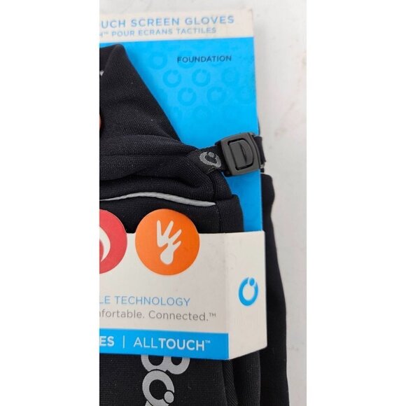 180s Gloves Men Small Foundation All Touch Smart Screen Reflective Winter Glove - Picture 5 of 9